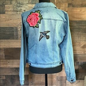 Embroidered Jean Jacket